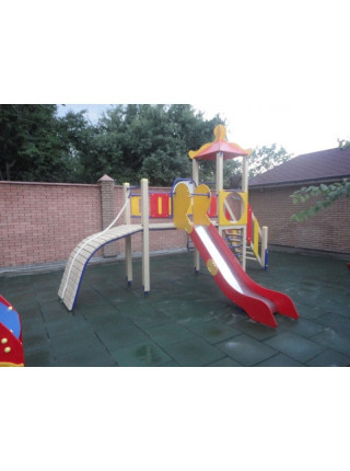 Дитячий майданчик вуличний з містком Дитячий майданчик вуличний з містком